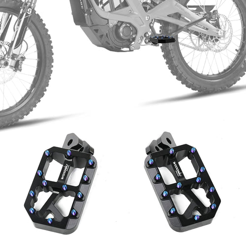 Black Pegs with Titanium Style Pins